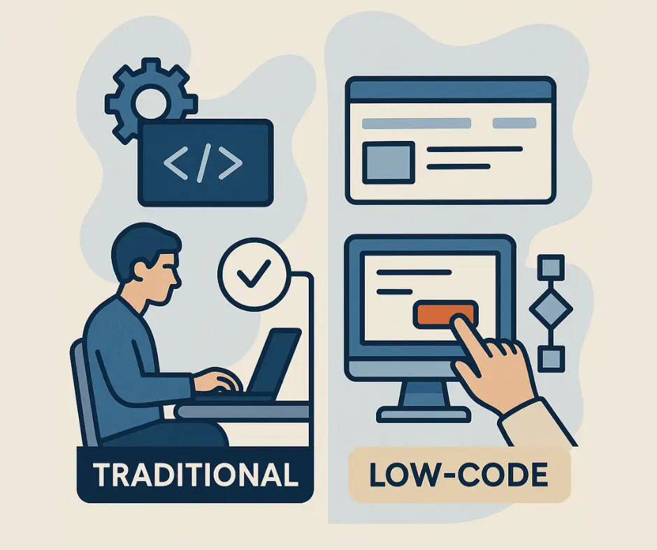 traditional-vs-low-code