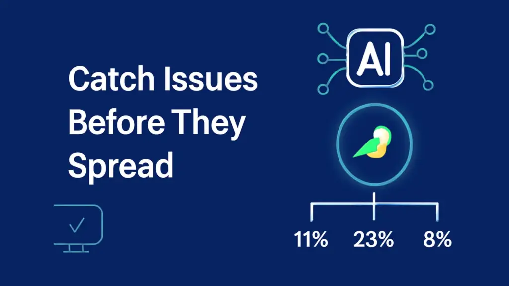 Catch Issues Before They Spread